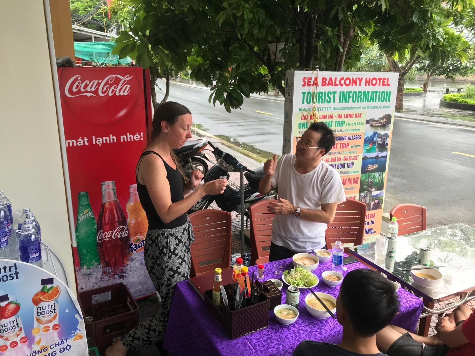 Dong Khe Sau Sea Balcony Hotel מראה חיצוני תמונה